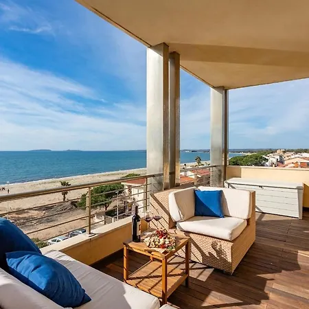 아파트 Casa Futuro - Beautiful Sea View With Pool 토레 그란데